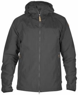 fjellreven abisko hybrid jakke - dark grey