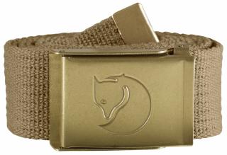 fjellreven canvas brass belt 4cm - sand