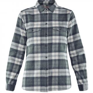 fjellreven Övik heavy flannel shirt dame - dusk