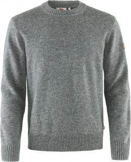 fjellreven Övik round-neck sweater herre - grey