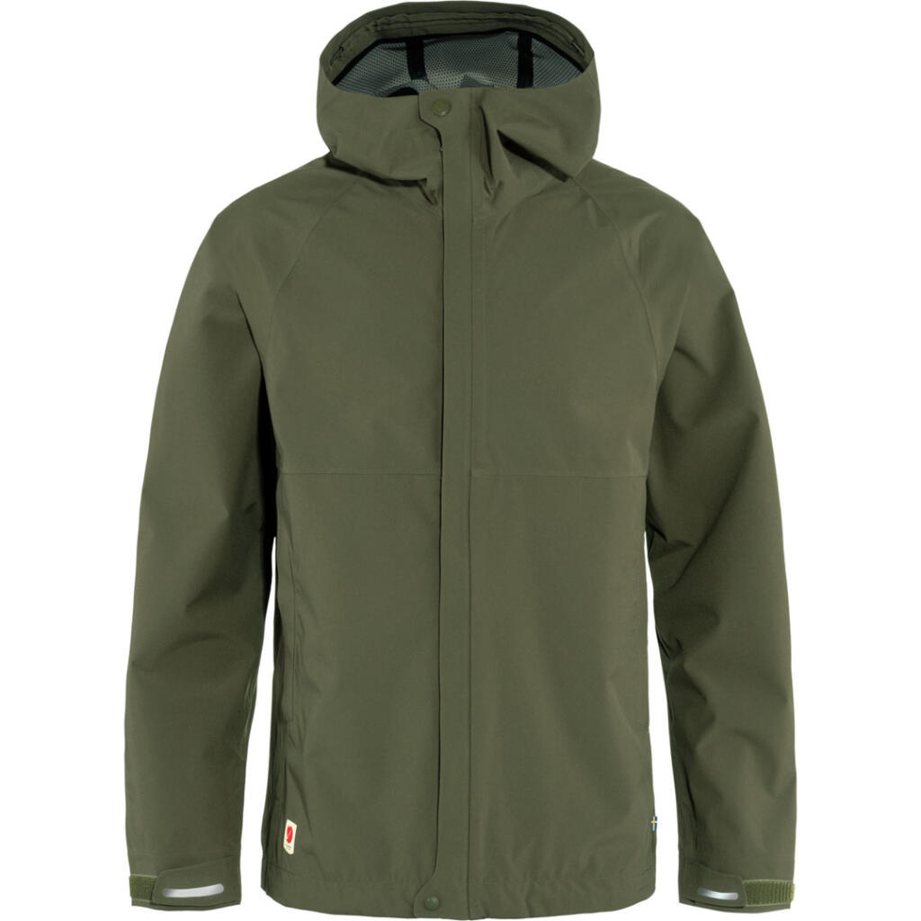 fjellreven hc hydratic trail jacket herre - laurel green